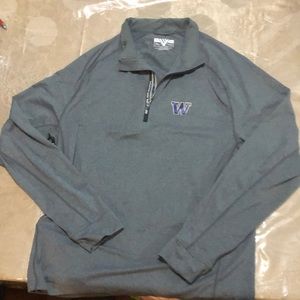 UW zip up sweater